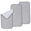 3Pcs Waterproof Changing Pad Liners 27x14 Reusable Portable Diaper Changing Pad Machine Washable Liners for view 1
