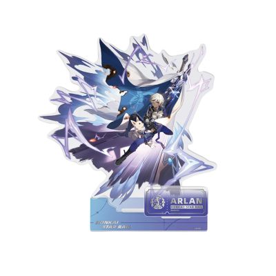 Bahomu Anime Acrylic Stand, Cute Character Art Series Acrylic Stand for Honkai Star Rail, Collectable Character Standing for Birthday Gifts (Arlan)