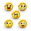 20 Pcs Mini Softball Stress Balls Funny Foam Face Softball Balls Small Sports Squeeze Anxiety Bulk Toy Ball for Kids Baseball Birthday Party School Carnival Baseball Party Supply Valentines Gifts view 1