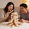 Lust Tower,48Pcs Super Naughty Block Tower Game,Fun Date Night Activities,Valentine Tumbling Tower Stacking Blocks,Date Night Party Game with Bag view 2