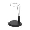 Adjustable Doll Stands, Display Holder, Stable Display Base for 6-8 Inch Figures, Crochet Plush, and Kpop Light Sticks(Black (6Pc)) view 3