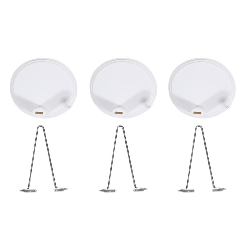 Adjustable Doll Stands, Display Holder, Stable Display Base for 6-8 Inch Figures, Crochet Plush, and Kpop Light Sticks(White (3Pc))