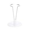 Adjustable Doll Stands, Display Holder, Stable Display Base for 6-8 Inch Figures, Crochet Plush, and Kpop Light Sticks(White (3Pc)) view 3