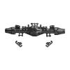Aluminum 7075-T6 Alloy Quick Release Rear Axle Housing Set for Losi 1:8 LMT 1.0 2.0/1:10 TLR Tuned LMT Solid Axle Monster Truck Upgrades - Black view 2