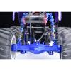 Aluminum 7075-T6 Alloy Quick Release Rear Axle Housing Set for Losi 1:8 LMT 1.0 2.0/1:10 TLR Tuned LMT Solid Axle Monster Truck Upgrades - Black view 3