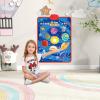 Electronic Alphabet Wall Chart - Electronic Musical Alphabet Number Wall Chart | Talking Speech Poster for Christmas Birthday Girls 2-4 view 2