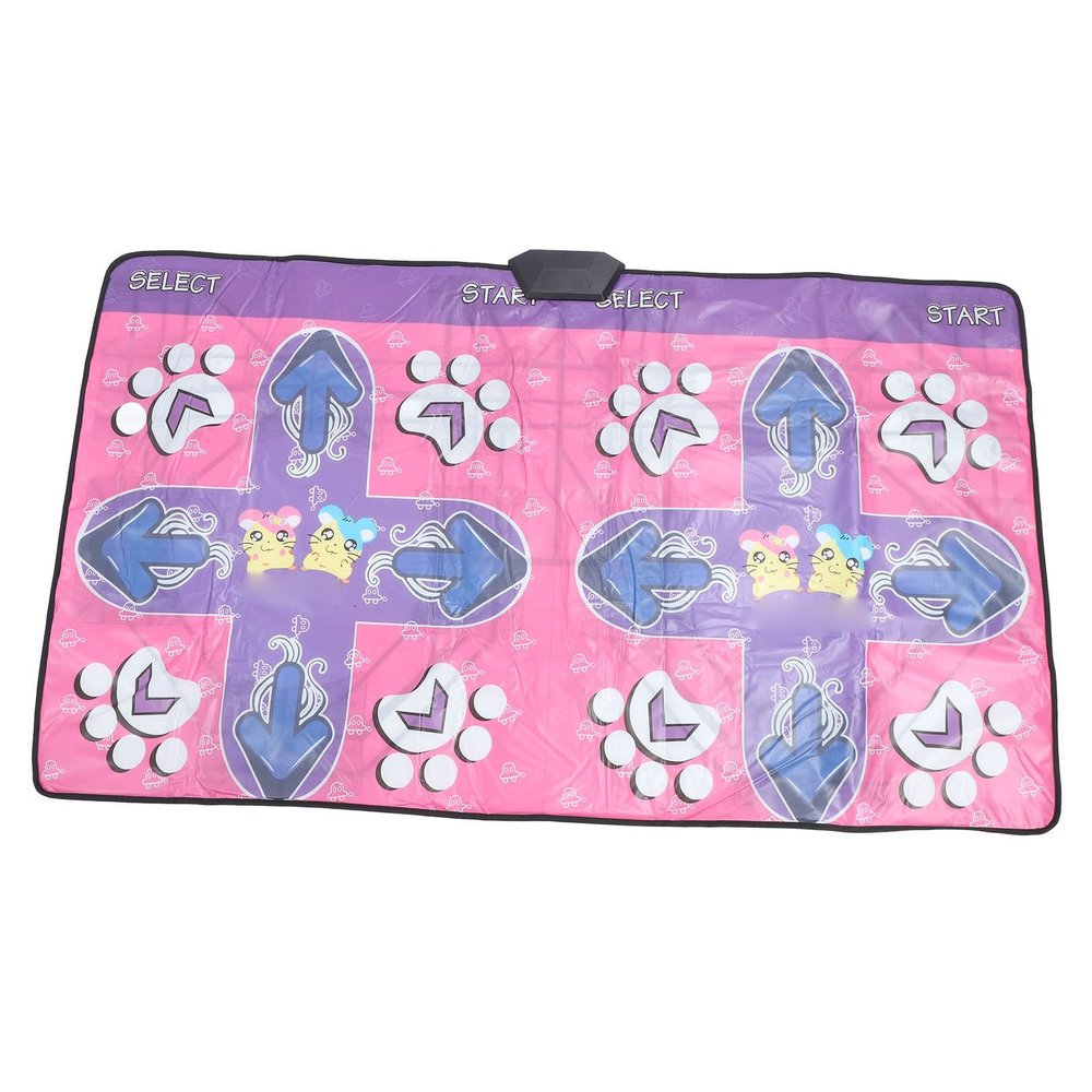 Oreilet Electronic Dance Mat for TV PC, Double Player Dance Pad for Kids Adults Boys Girls, Musical Interactive Dancing Step Pad for 3 4 5 6 7 8, Motion Sensing Games, Puzzle Games