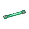 Aluminum 7075-T6 Alloy Steering Servo Link for Arrma 1:16 Quake GROM/Gorgon GROM Brushed Monster Truck Upgrades - Green view 1