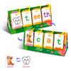 80 Double Sided Vocabulary Flashcards Educational Phonics Flipping Charts Early Learning Card for Preschoolers English Learning Cards view 3