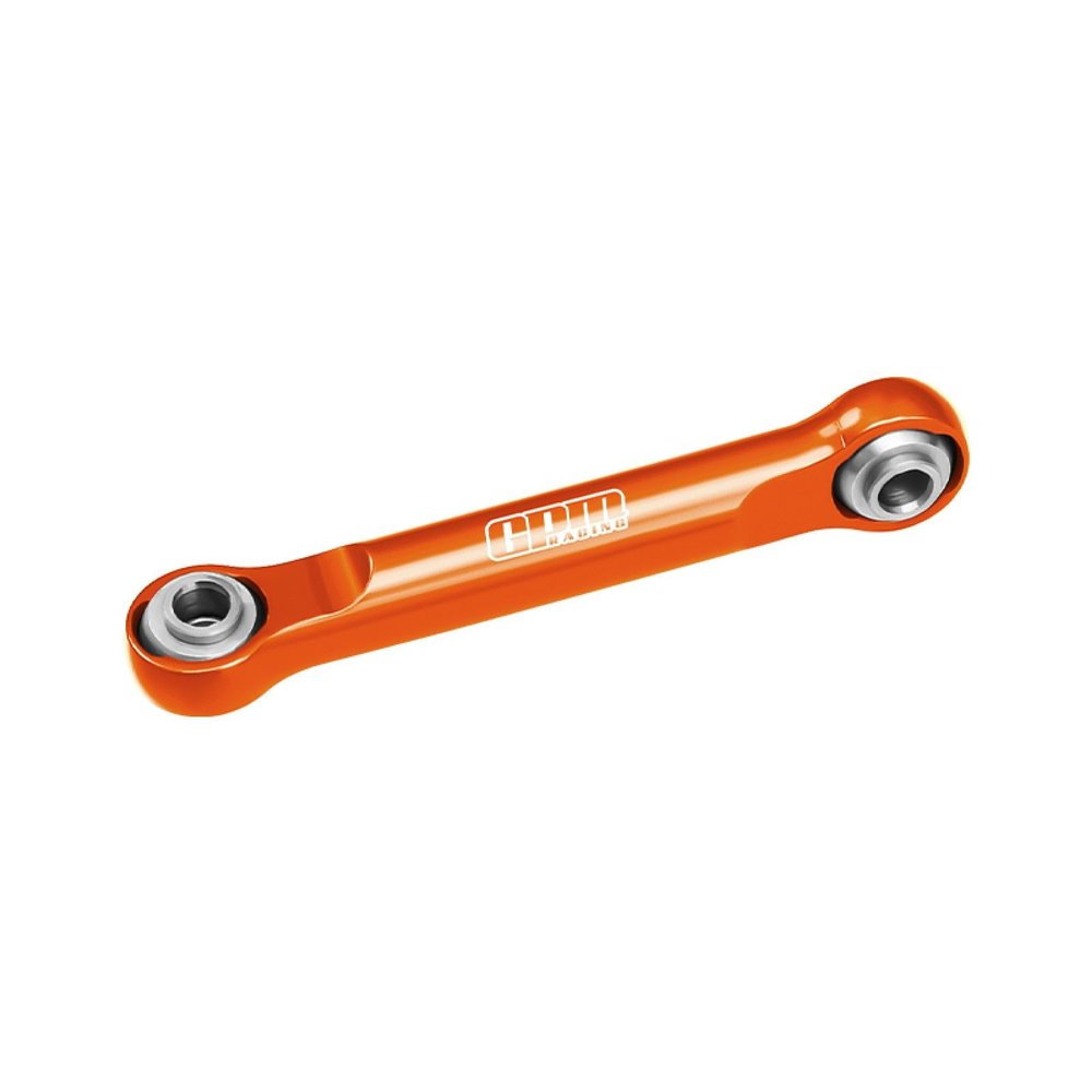 Aluminum 7075-T6 Alloy Steering Servo Link for Arrma 1:16 Quake GROM/Gorgon GROM Brushed Monster Truck Upgrades - Orange
