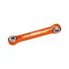 Aluminum 7075-T6 Alloy Steering Servo Link for Arrma 1:16 Quake GROM/Gorgon GROM Brushed Monster Truck Upgrades - Orange view 1