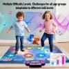 Oreilet Electronic Dance Mat, Double Player Dance Pad for Kids 3 4 5 6 7 8, Musical Interactive Dancing Step Pad for Kids Adults Boys Girls, Puzzle Games, Body Exercise view 2