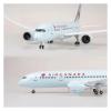 MWYEFA Model Airplane Collection for Air Canada Aircraft Model Airbus 787 Resin Toy Aircraft with Light and Wheel Landing Gear Collection 47CM(B787 with lamp) view 2