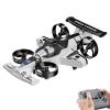 2-in-1 Flying Car & Stunt Drone, RC Plane Drone for Kids, Land and Air 360 Aircraft High Speed Drift Cars with Remote Control, Rechargeable, Dual Land & Air Modes, 3 Speeds Adjustable (White) view 1