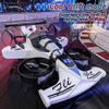 2-in-1 Flying Car & Stunt Drone, RC Plane Drone for Kids, Land and Air 360 Aircraft High Speed Drift Cars with Remote Control, Rechargeable, Dual Land & Air Modes, 3 Speeds Adjustable (White) view 3
