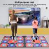 Oreilet Wireless Dance Mat for TV, Double Player Portable Electronic Dance Pad for Kids Adults Boys Girls, Musical Dancing Floor Mat Game for 3 4 5 6 7 8 9 10+ Year Old Toddlers view 3