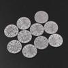 Adrosstoller 10Pcs 25mm Game Stainless Steel Crown Coin Tokens for Game Machine Coin Metal view 1