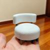 1:12 Scale Dollhouse Sofa Chair, Modern Minimalist Design, PLA Material, Miniature Furniture Accessory view 3