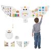 HONEY JOY Owl Activity Wall Busy Board Panels, Wooden Sensory Wall Panel for Kids, Toddler Learning Activity Center, Ideal for Playroom Daycare Nursery Classroom Dentist Office (White) view 1