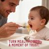 2 Pack Stainless Steel Silicone Forks & Spoons, Toddler Utensils Thick Easy-Grip Handles, Perfect Length For New Self Feeders, Gentle On Gums & Teeth, Dishwasher Safe Baby Toddler view 3