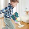 Kids Vacuum That Really Works - 17x14x74cm Authentic Pretend Sweeping Unit | Miniature Youngster Make-Believe Suction Device Powered Debris Remover Aimed at Boys Girls Children Indoor view 2