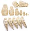 AEVVV 37-Pc Wooden Nesting Dolls Bundle: Unfinished Classic & Nautical Set for DIY Art, Crafting & Home Decor view 1