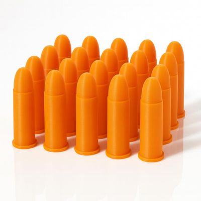 TechStudio3D .38 Special Snap Caps Dummy Rounds for Revolver Dry Fire Training 5/10/20 Pack (20 Pack)