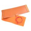 12V 240W Silicone Flexible Heating Pad Mat for Bottles, 10x30cm Orange, 50cm Cable view 1