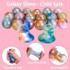 28 Pack Valentines Day Gifts for Kids Classroom, Galaxy Slime Valentines Day Cards for Kids School, Fun Classroom Valentines for Class Exchange Cards Party Favors for Boys Girls Students view 4