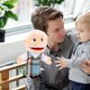 Family Hand Puppet  Plush Fabric 30cm | Grandfather Plush Puppets | Storytelling Puppets for Kindergarten Teaching, Family Entertainment and Daily Role-Playing Use for Kids view 2