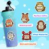 100PCS Cute Stickers for Kids, Affirmation Animal Stickers, Motivational Stickers for Kids Classroom, Inspirational Vinyl Waterproof Decals for Water Bottles Laptops Scrapbook Vision Board Supplies view 2