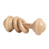 Pearhead Babys First Wooden Rattle, Montessori-Inspired Natural Beechwood Rattle Teether for Newborns 0M+, Gender-Neutral Gift view 4