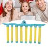 VELATEMOR Reflex Drop Sticks Challenge Game, Hand Eye Coordination Training, Remote Control 3 Adjustable Speed, Improve Children's Reaction Training for Gifts (Blue) view 2