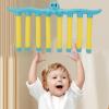 VELATEMOR Reflex Drop Sticks Challenge Game, Hand Eye Coordination Training, Remote Control 3 Adjustable Speed, Improve Children's Reaction Training for Gifts (Blue) view 3