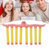 VELATEMOR Reflex Drop Sticks Challenge Game, Hand Eye Coordination Training, Remote Control 3 Adjustable Speed, Improve Children's Reaction Training for Gifts (Roseate) view 2