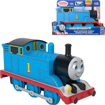 Fisher-Price Thomas & Friends Toy Train Giant Thomas Big Engine Push Steam Dome Hear Train Storage Compartment