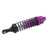 2Pcs Front Rear Shock Absorbers Aluminum Alloy, RC Shock Absorber for JLB 1/10 Car Truck Series, High Elasticity Spring with Adjustable Preload, Durable Replacement Part for Rough (Purple) view 4