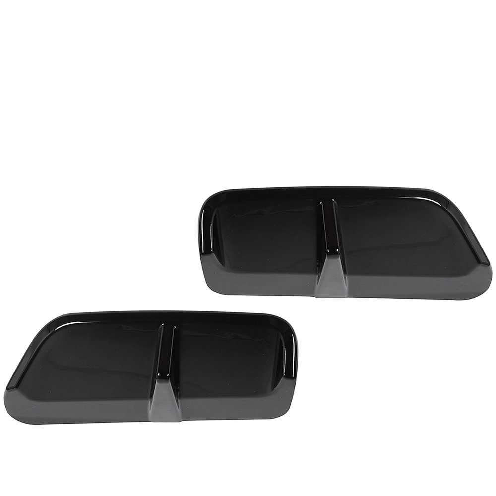 1 Pair Glossy Black Rear Bumper Lip Diffuser & Splitter Spoiler  Stylish Protection for X1 IX1 U11 Sport 2023 and Later
