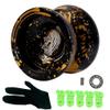 Zopsc Yo-Yo, Aluminum Alloy Yoyo Ball for High-Speed Routines, Professional Yoyo with Gloves and Instructions, Fun Yoyo Toy for Children Beginners view 1