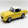 1972 GTO Monarch Yellow with GTO Stripes and White Vinyl Top Limited Edition to 264 Pieces Worldwide 1/18 Diecast Model Car by Acme A1801227 view 1