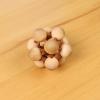 EUKVYQPX Montessori Wooden Rattle for Baby, Wood Rattles Infant Grasping, Bunny Rattle Toy for Newborn Infant view 2