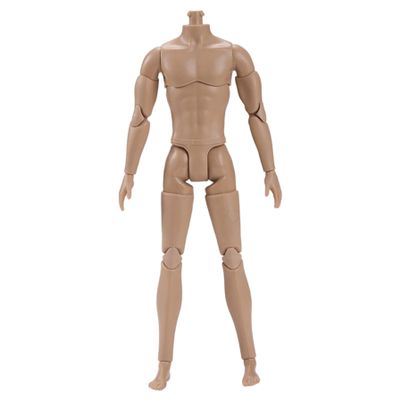 1/6 Scale Action Figure Multi Jointed Movable Male Muscular Action Figure Body for Display Doll Collection Medium 1/6 Scale .-