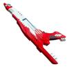 18" Sci-Fi Red Foam Blaster Prop  Futuristic Hero-Style Cosplay Weapon, Halloween Costume Accessory & Collectible Gift  PU Foam Safe Replica view 3