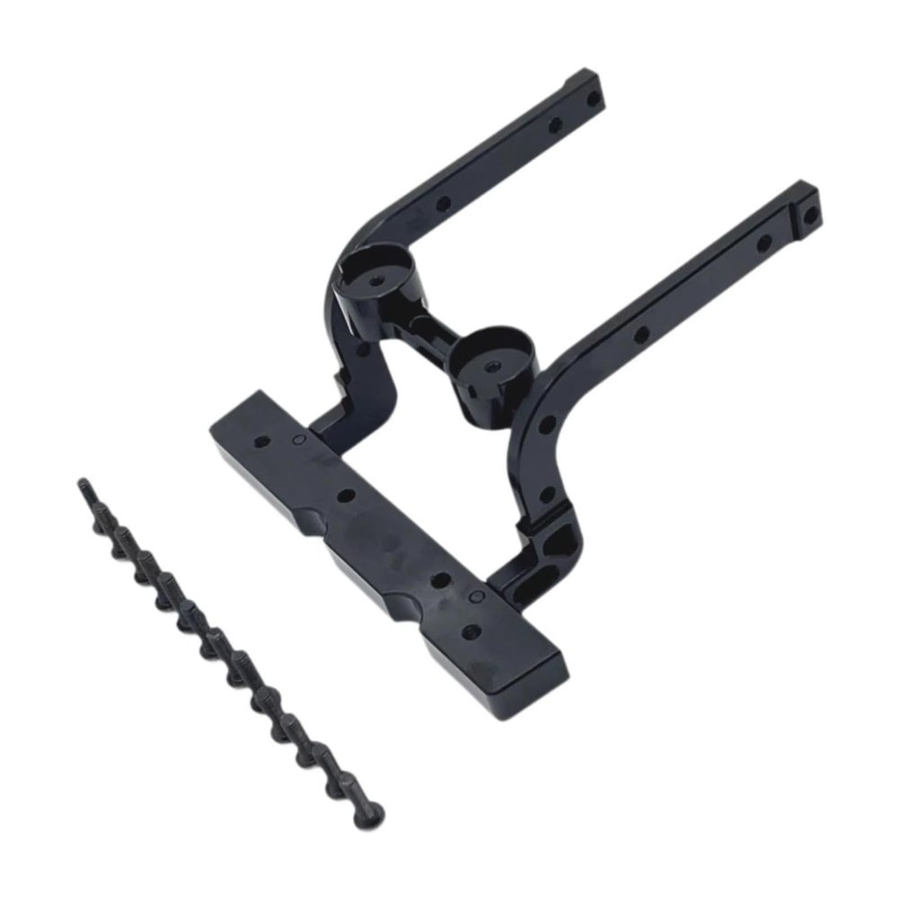 AQWBTYD Compatible with H12Y 1/12 RC Crawler Car Upgrade Modification Replacement Parts Accessories Aluminum Front Bumper RC Assortment(Black)
