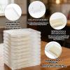 10-Pack Clear Flat Breast Milk Freezer Storage Organizer - 7.4"x5.1" Reusable Flattening Tray, Large Capacity Space-Saving Breast Milk Freezer Storage Kit for Organization Freezer Bag view 3