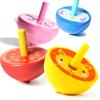 Zaleny Wooden Spinning Tops for Kids Assorted Styles Cute Fruit Spin Tops Animal Wood Spinners Class Prizes Party Favors 10 Pcs view 3
