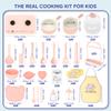 Gotoofun Kids Cooking Sets Real - Multifunctional Dual - Burner Inuction Cooker & Safe Knife Set, Montessori Cooking Tools for Beginner Chefs Ages 8-12 view 2