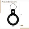 Sacolin 4-Pack Coin Keychains, Pu Leather, 38 Mm Token Holder, Ideal Gift view 2