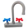 Jorzer Toy Sink Accessories Simulation Plastic Kitchen Faucet Play Sink Model for Home & Outdoor Preschool Role-Playing Games Toy Play Kitchen .- view 3