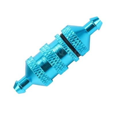 Rc Accessories For HSP 1/8 For Nitro Aluminum Filter 80118 RC Car Engine Parts For Tank Accessories Spare(Blue)